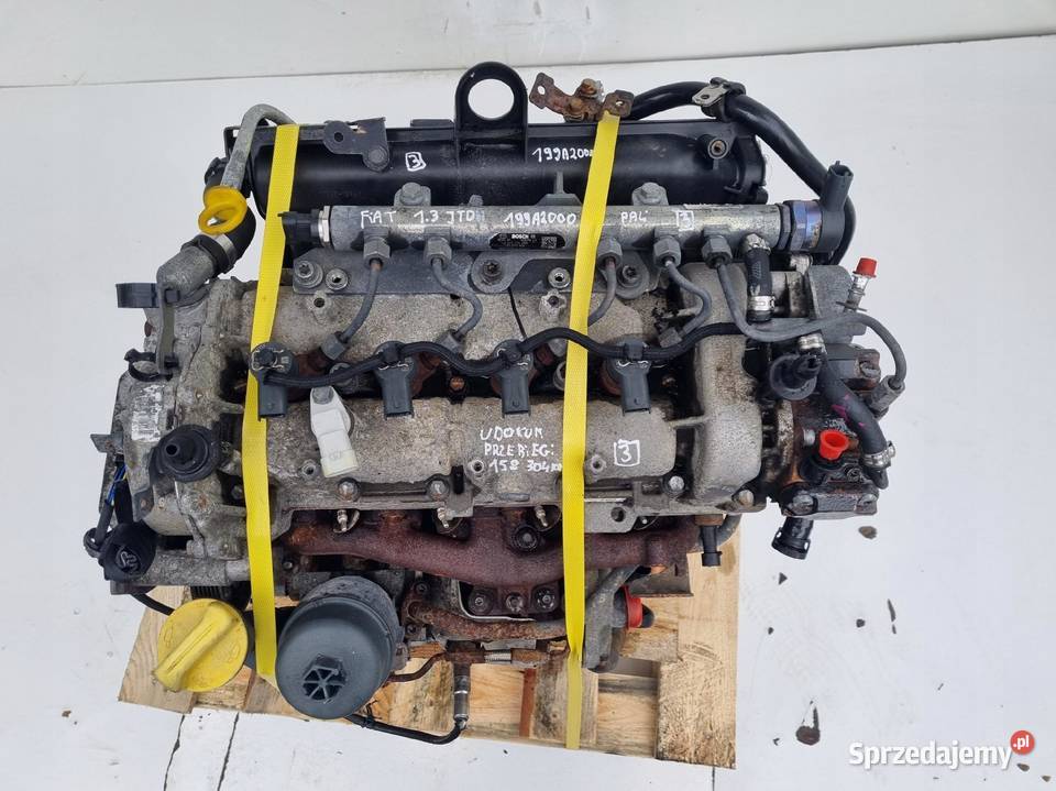 SILNIK KOMPLET Fiat Qubo 13 MJET 75 dokumenty Silniki kompletne Janów