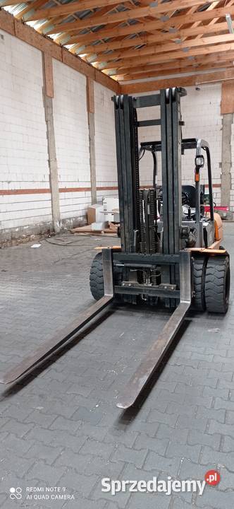 Wózek widłowy HANGCHA CPQD 35 NRW22 LPG 2016r lubelskie Lublin