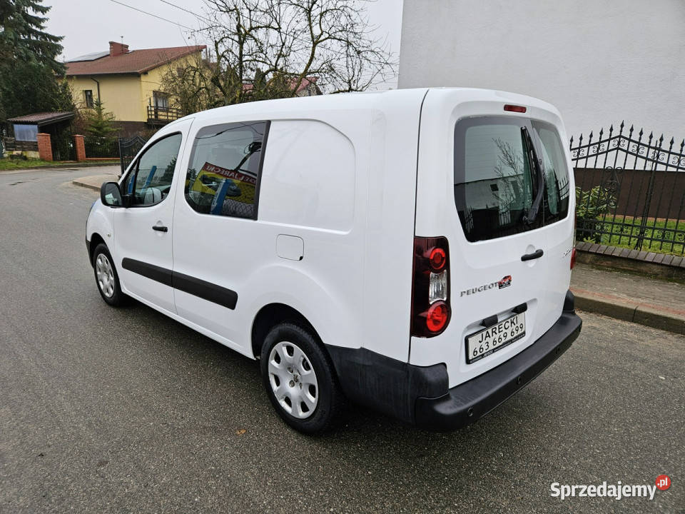 Peugeot Partner Brygadówka Opłacona Zadbana immobilizer Kisielice