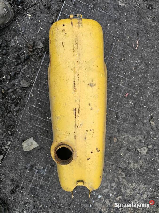 Zbiornik paliwa Jawa Mustang 50 żółty Drzewica
