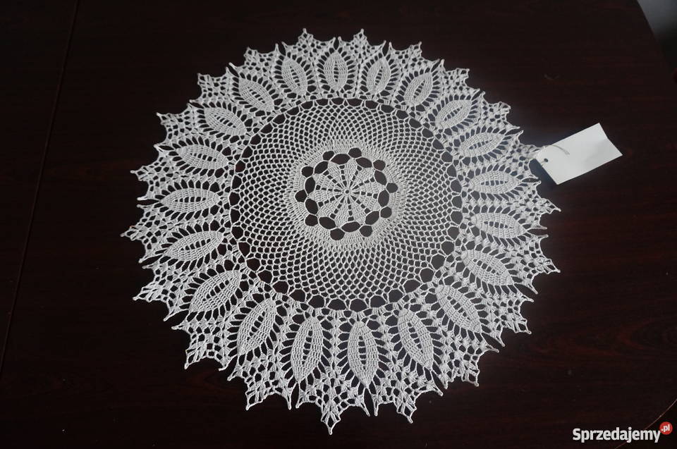 serwety serwetki obrus bieżnik szydełkowe Libiszów-Kolonia sprzedam