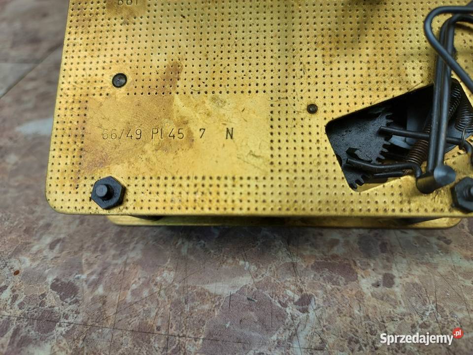 M198 Mechanizm starego zegara ściennego Wuba Pozostałe Tczew