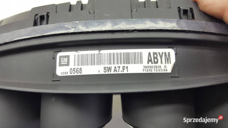 OPEL INSIGNIA ZEGAR LICZNIK 20980568 Przemęt