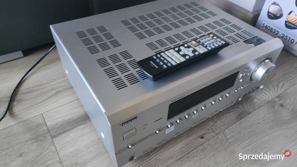 Amplituner Onkyo TXSR504E 71 Oryginalny Pilot Rypin