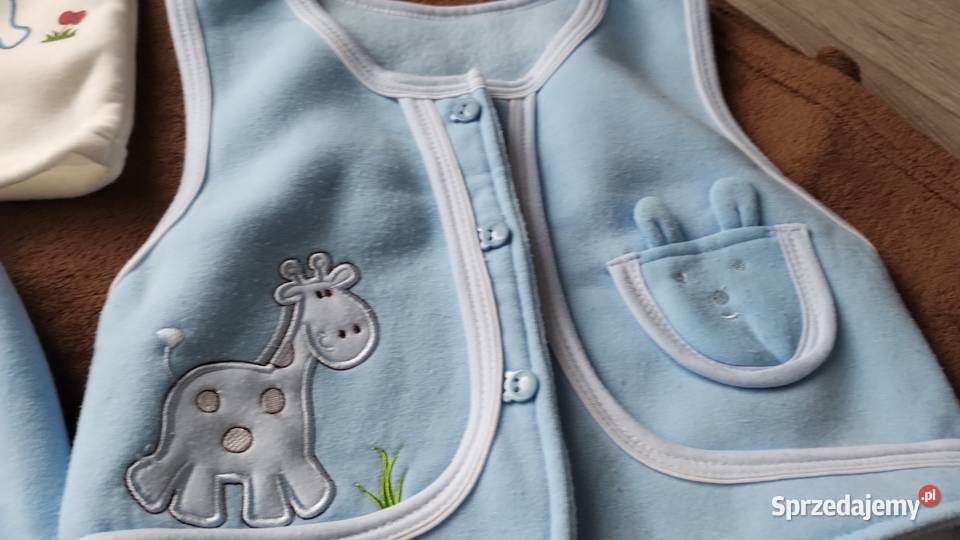 komplet chłopięcy spodnie bluza kamizelka chłopiec Poznań