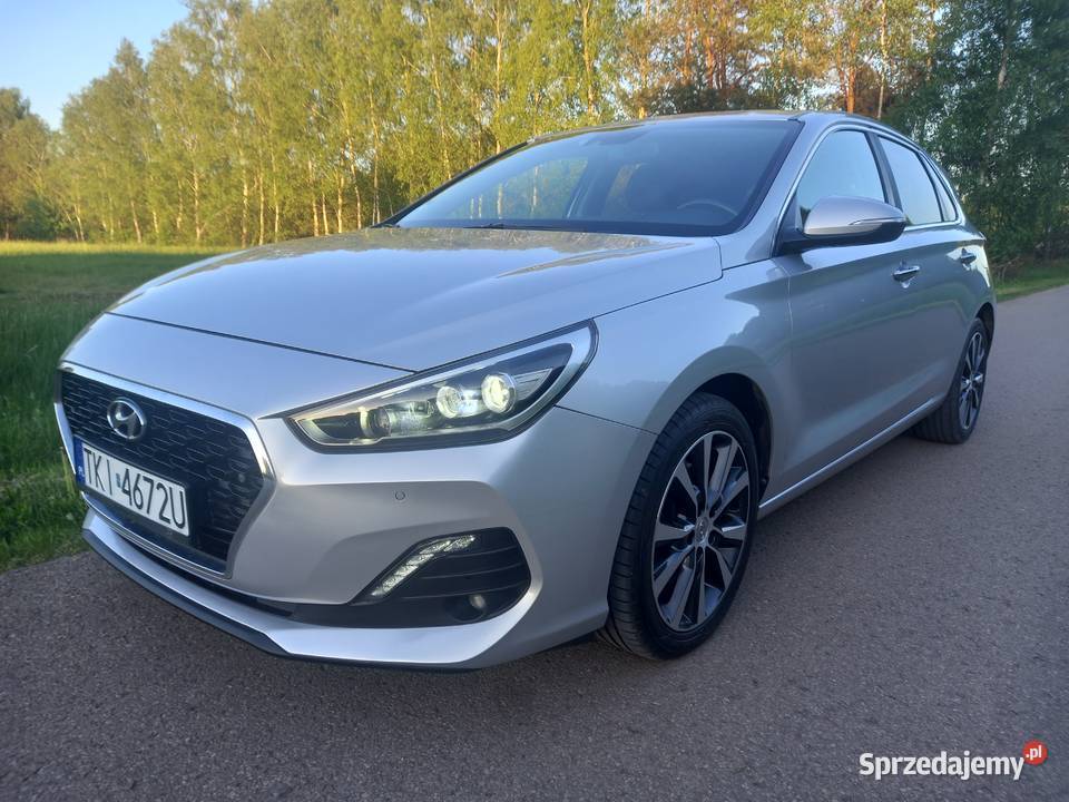 Hyundai i30 16 CRDI 136 FUL ORYGINAŁ SUPER Rok produkcji 2019 Mniów