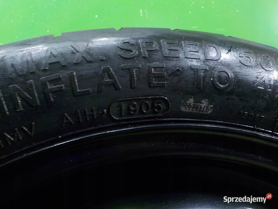 AUDI A3 8P GOLF V kolo dojazdowe 1257016 5X112 Suków