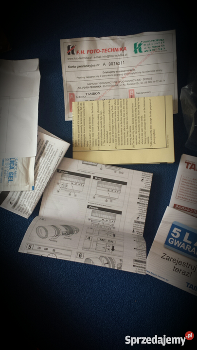 Obiektyw Tamron 70300mm do Canon Nowy sprzedam