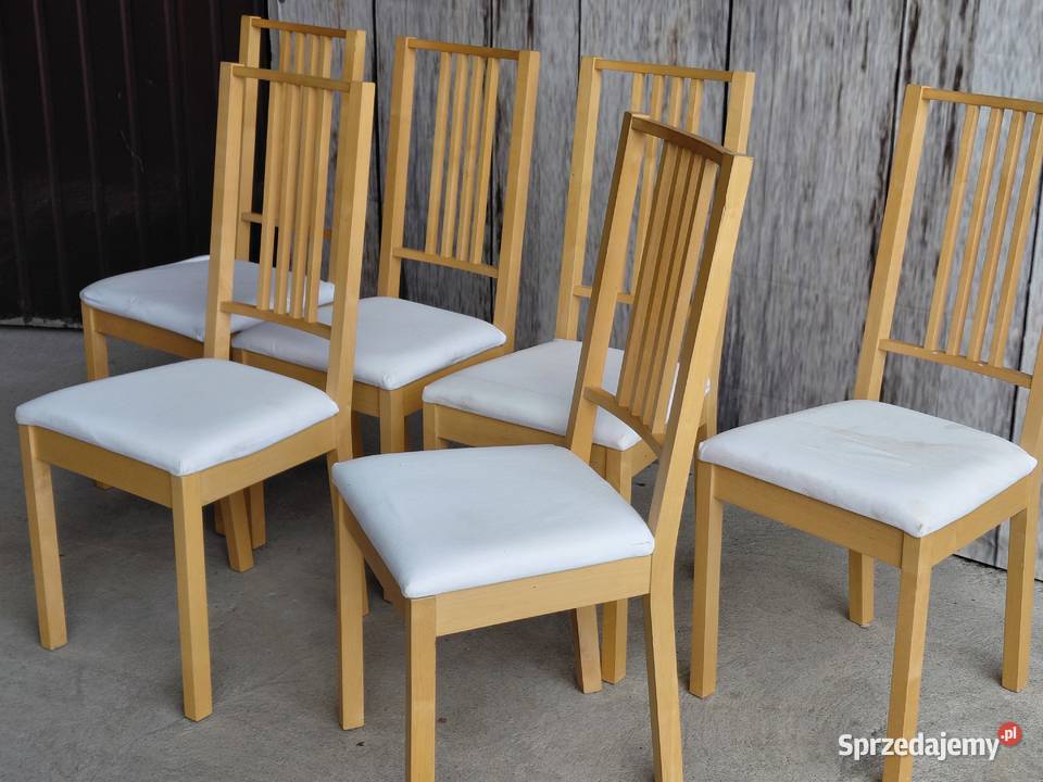 komplet krzeseł 999 kujawsko-pomorskie Byczyna