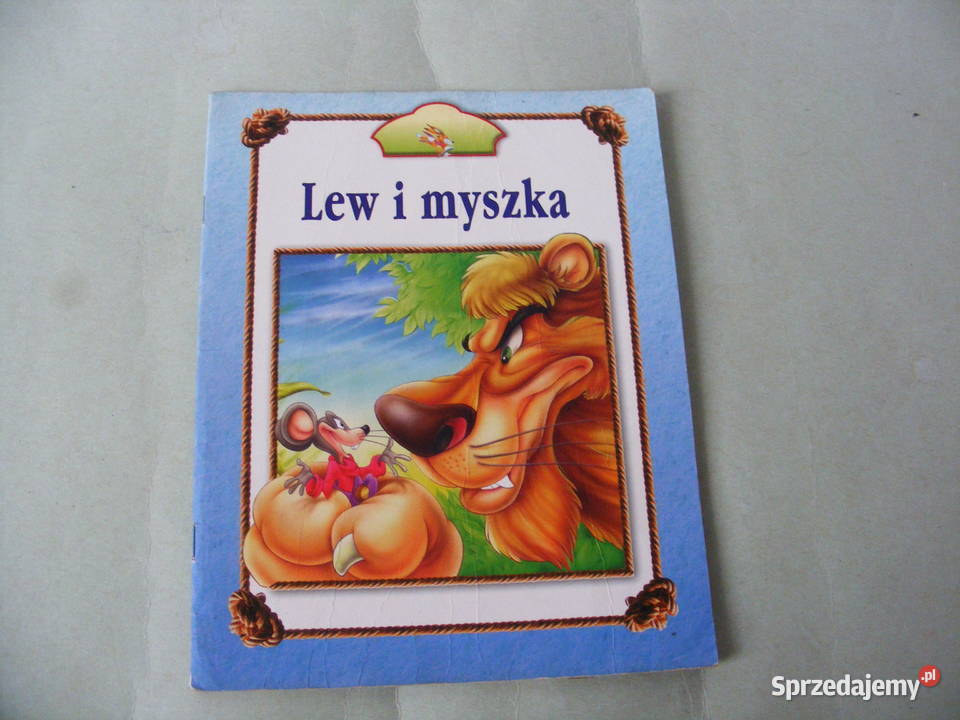 Pastuszek i wilk Lew i myszka Lis i winogrona Oborniki Śląskie sprzedam