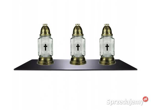 ZYBA SZKŁO HARTOWANA POD ZNICZE 40x30 PODSTAWA Skawina