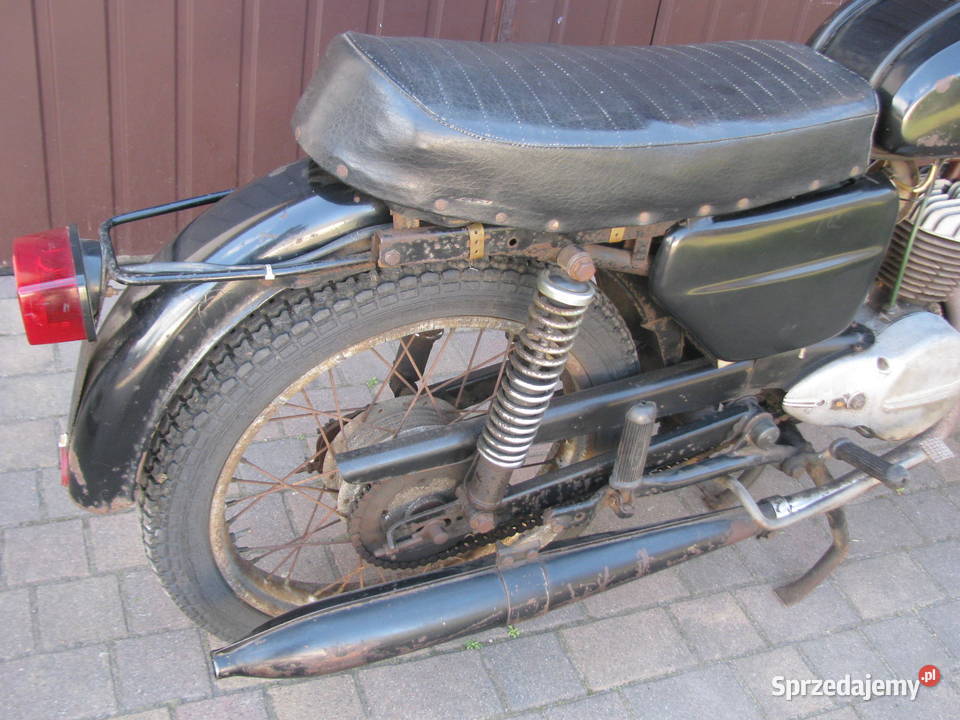 WSK 125 B3 1980r oryginał plomby mały przebieg uszkodzony