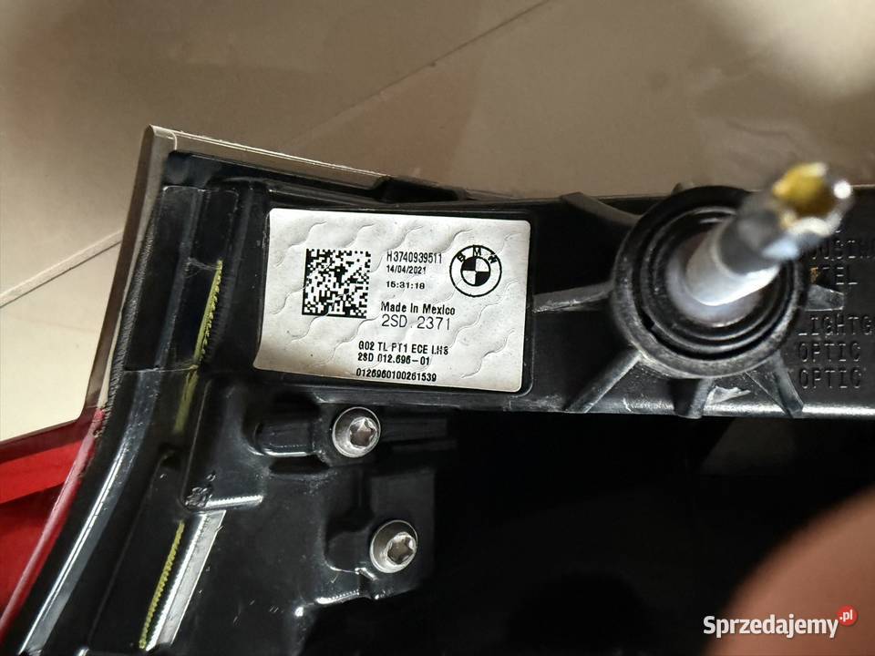 Lampa tylna lewa BMW X4 G02 podkarpackie
