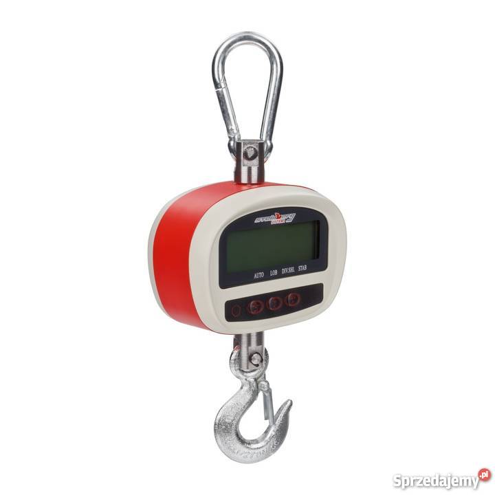 Waga hakowa 300 LED pilot baterie Poczesna