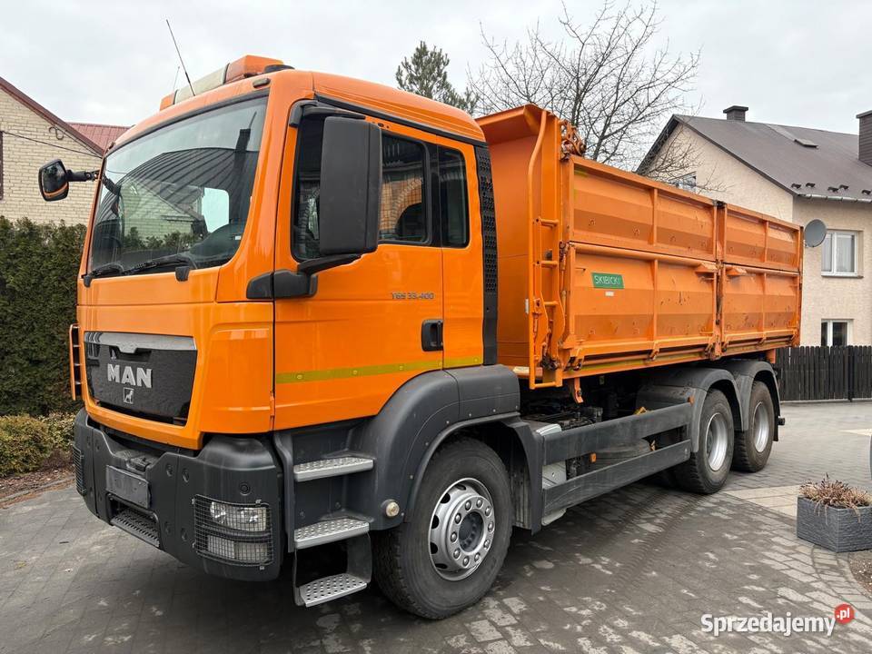 Man TGS 26400NISKI PRZEBIEG wywrotka kiper salon