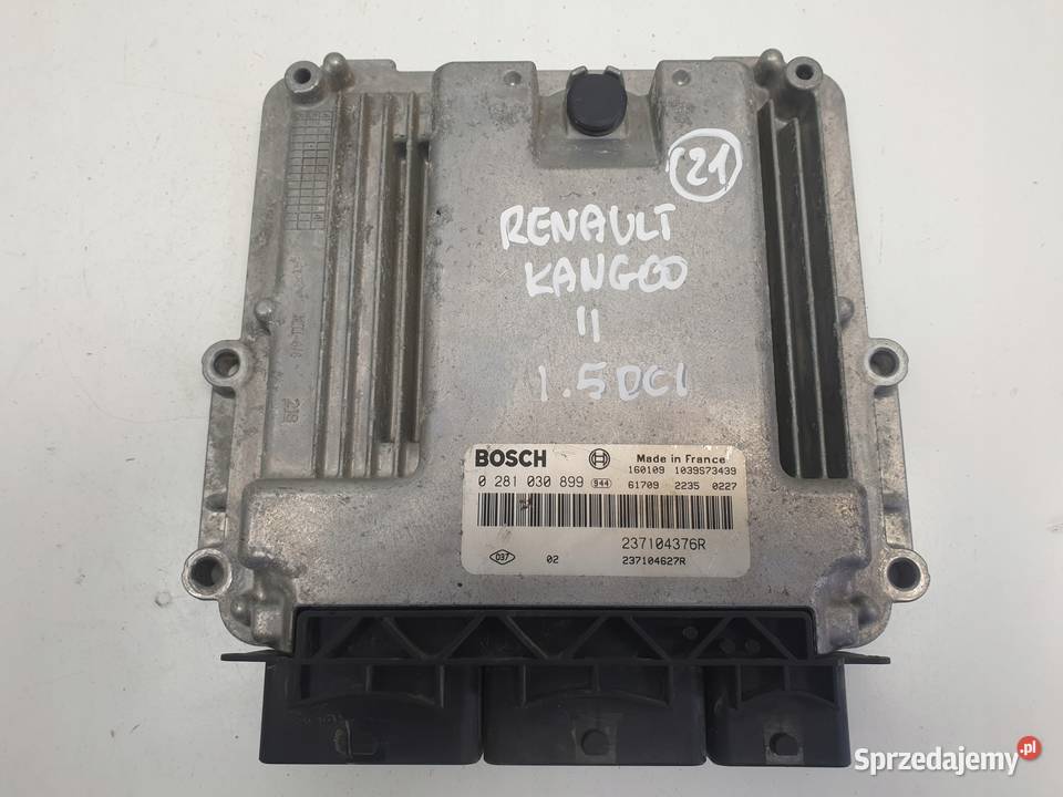 Renault Clio IV 15 DCi STEROWNIK SILNIKA lubelskie Rudka