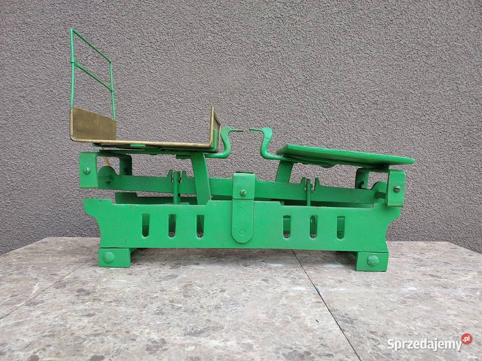 Stara waga szalkowa sygnowana AG K 5 1930r Tczew