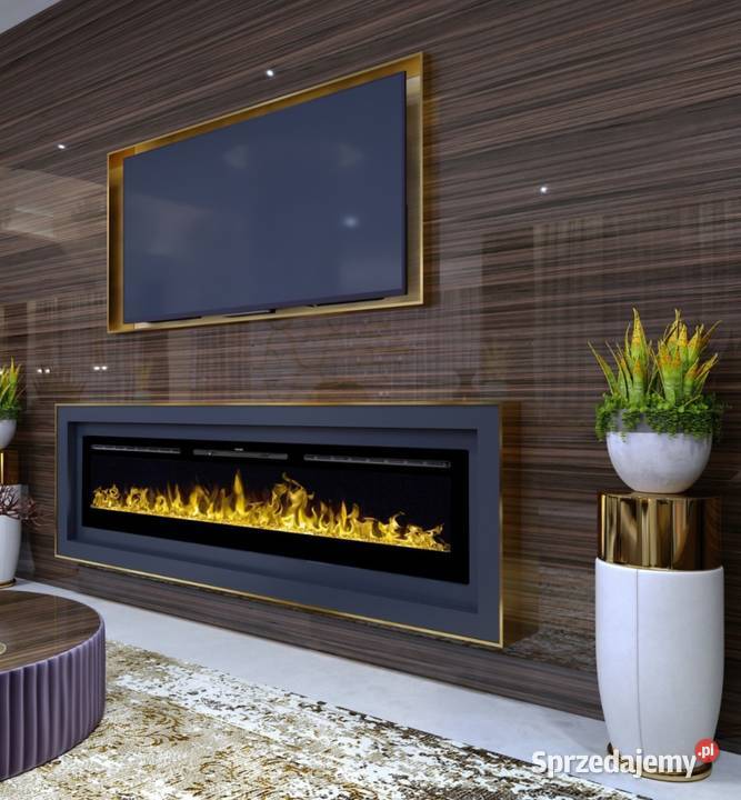 Kominek LED z nagrzewnicą Majestic 65 pomorskie Prokowo sprzedam