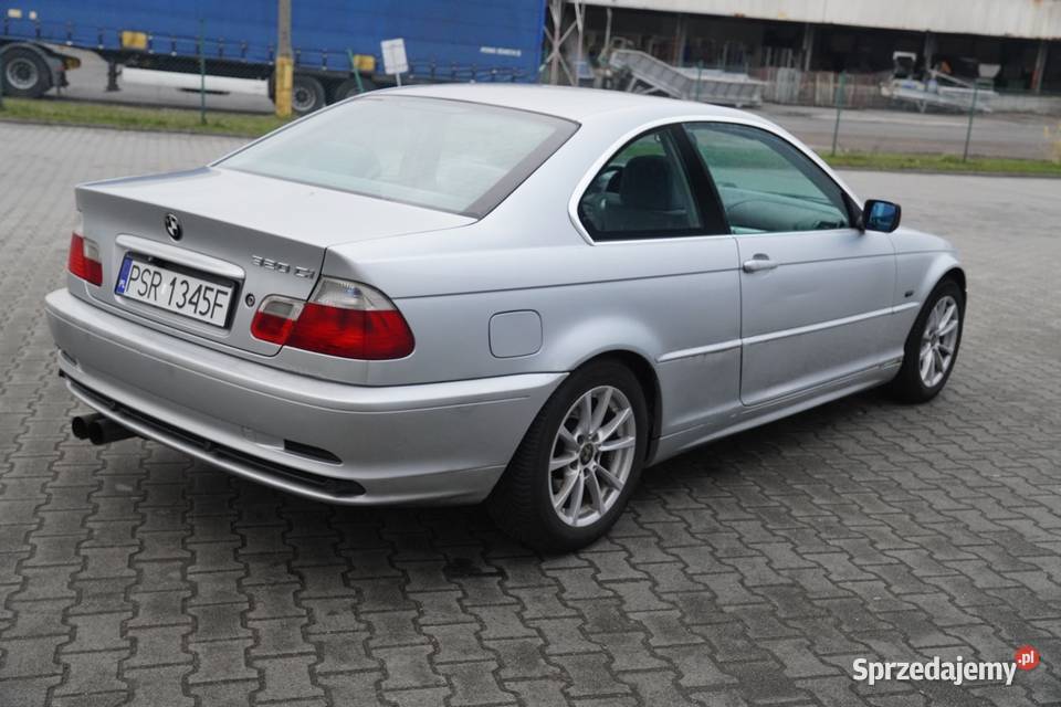 BMW E46 320Ci Coupe manual M52B20 światła przeciwmgielne wielkopolskie Środa Wielkopolska sprzedam