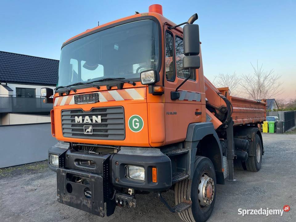 man 19310 specjalny 4x4 kiper i hds wielkopolskie Grabów nad Prosną sprzedam