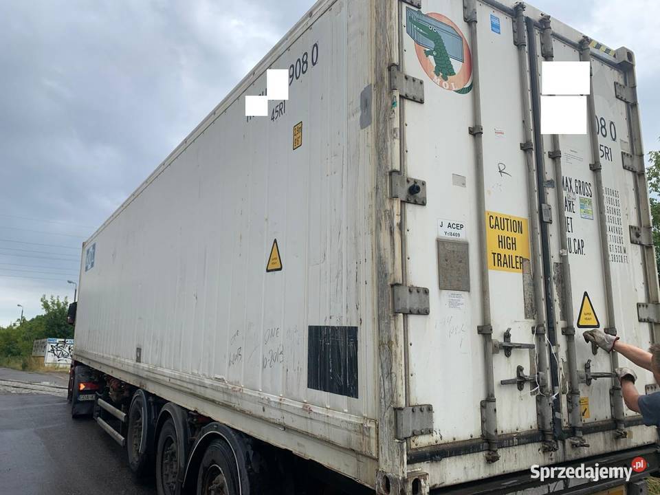 40HCRF KONTENER CHŁODNIA 23 EUROPALETY UŻYWANA Gdynia sprzedam
