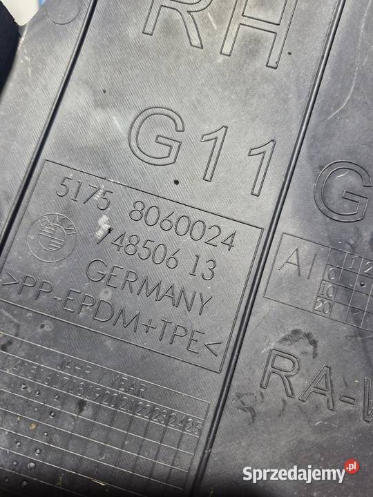 BMW G11 G12 TRÓJKĄT OSŁONA DOLNA NADKOLA DOLNA dolnośląskie sprzedam