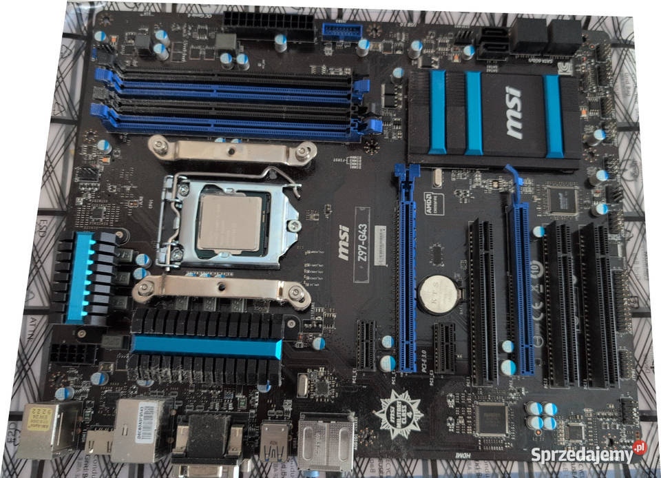 Zestaw i5 4690k Fortis 3 HE1425 MSI Z97G43 16 GB sprzedam