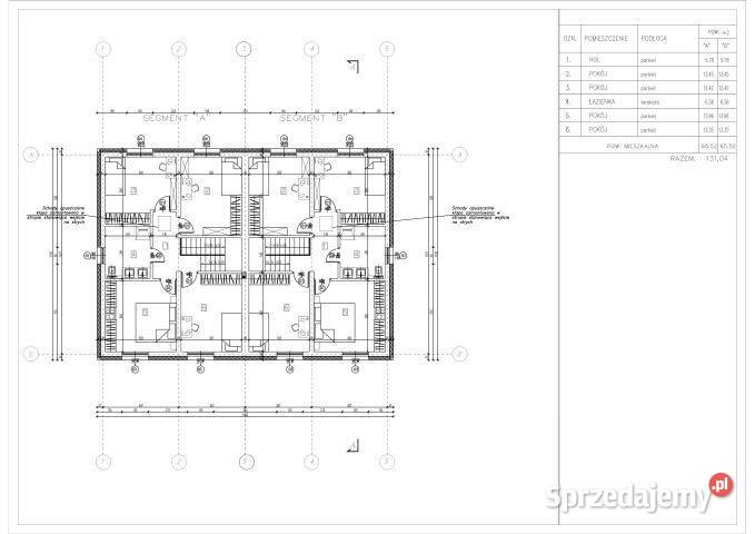 sprzedaży domu bliźniaka Osowiec Osowiec 135m2