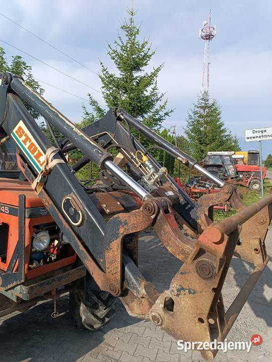 Ładowacz tur stoll z adaptacją Zetor 62xx 72xx Dragany