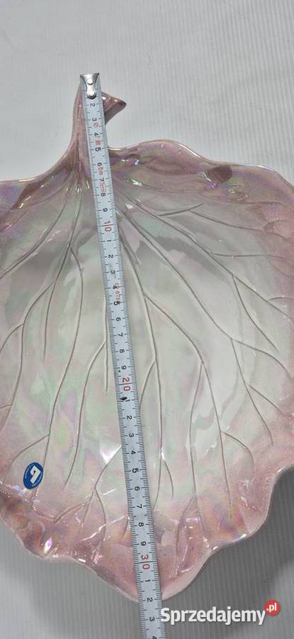 Vintage Misa Liść BERTONCELLO Italy Perłowa lubelskie Biłgoraj