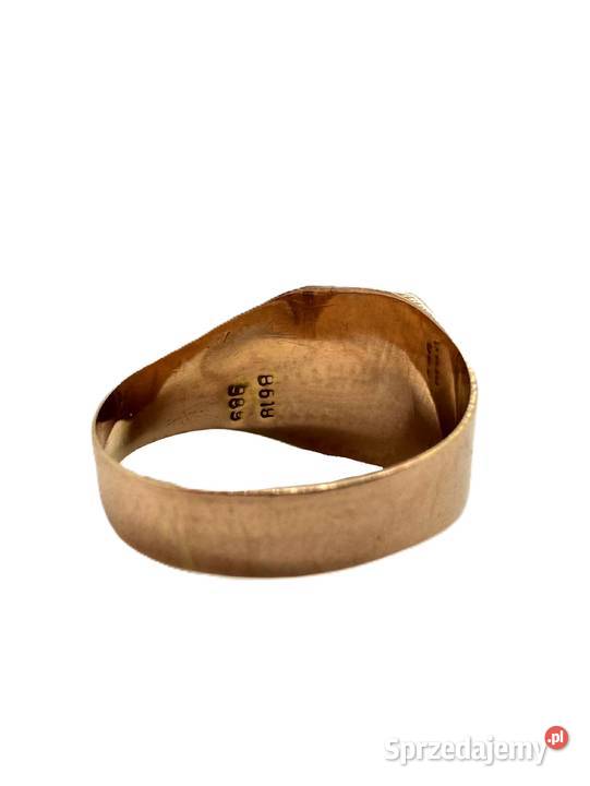 Złoty Sygnet pr 585 327g R25 warmińsko-mazurskie