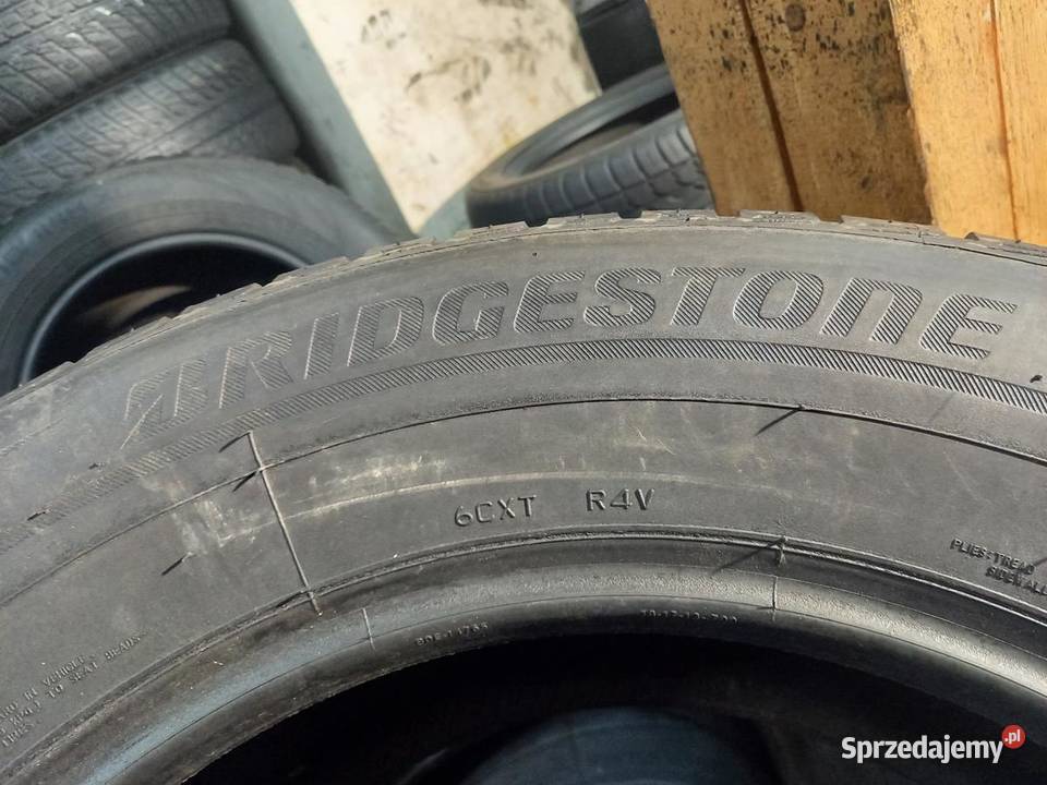 4x Opona UŻYWANA ZIMOWA 26560R18 BRIDGESTONE 242 Zaścianki