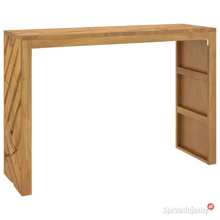 Stolik konsolowy 110x35x75 lite drewno tekowe Stoły Warszawa