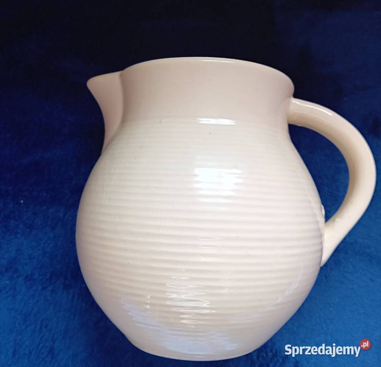 Ceramiczni dzbanek art deco sygnowany Niemcy Koźminek
