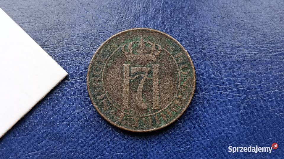 Stare monety 5 ore 1922 Norwegia Lesko