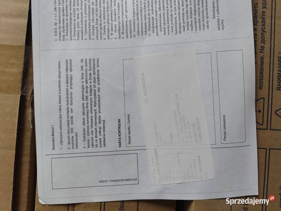 Drzwi wewnętrzne SOHO 1 DRE dolnośląskie Wrocław