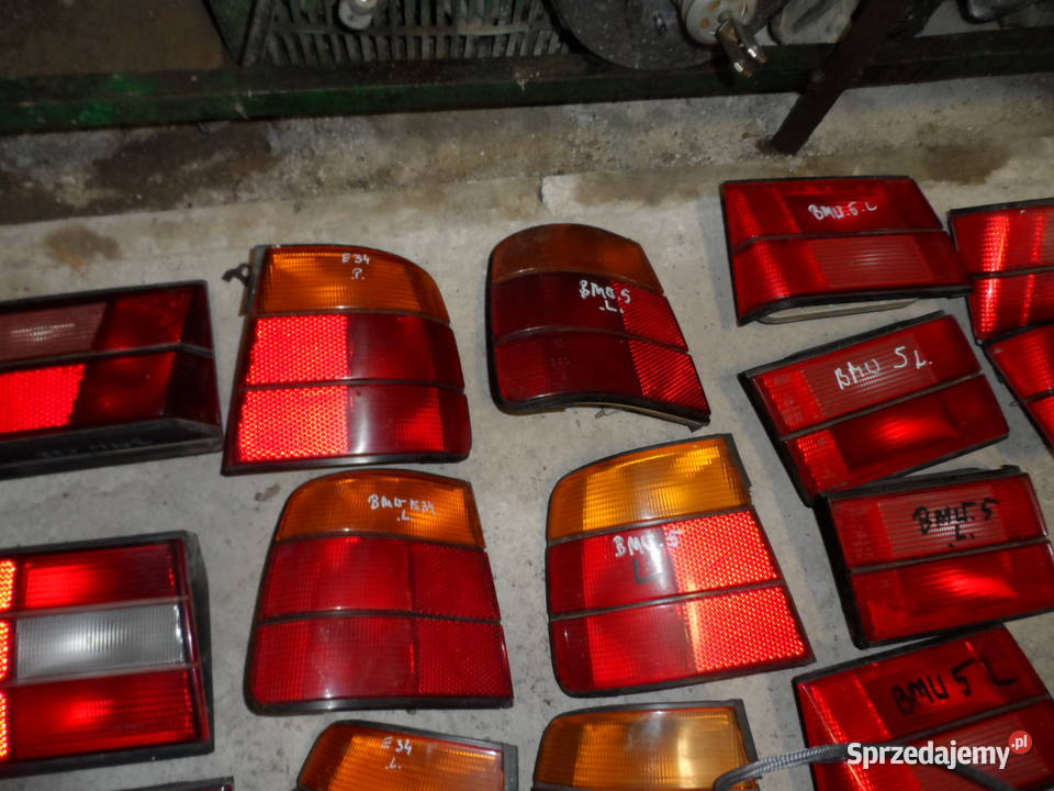 BMW model E30 do E46 i model 5 do 7 lampa tył PL osobowe Gościcino