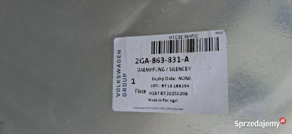 VW TROC T ROC PODBITKA WYGŁUSZENIE MASKI POKRYWY Maski lubuskie