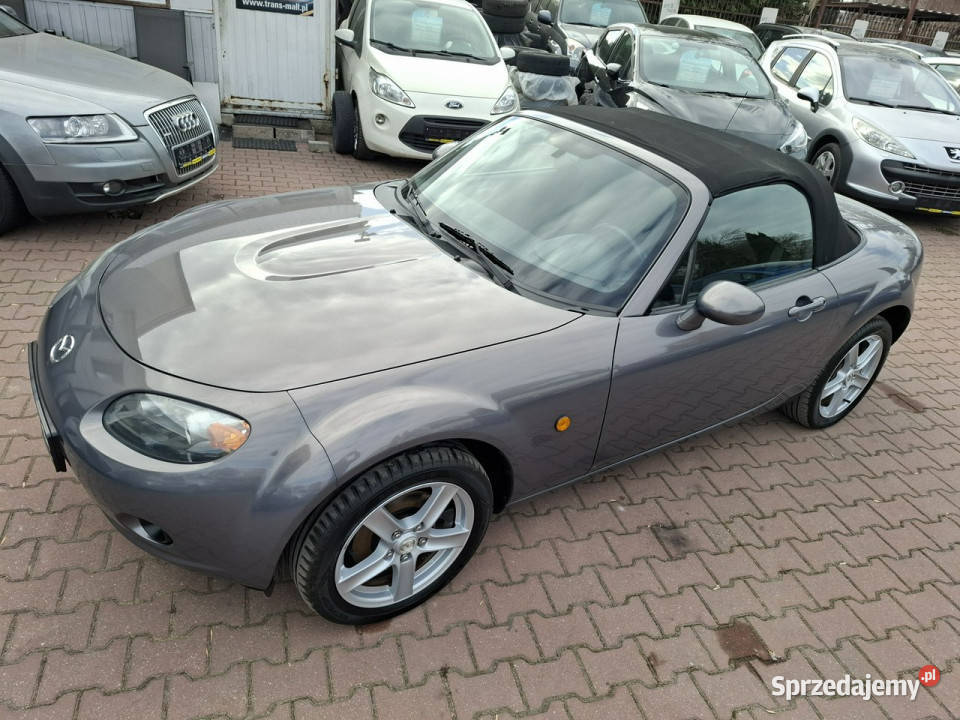 Mazda MX5 Oryginalny Przebieg 160 Klima szary Lublin sprzedam