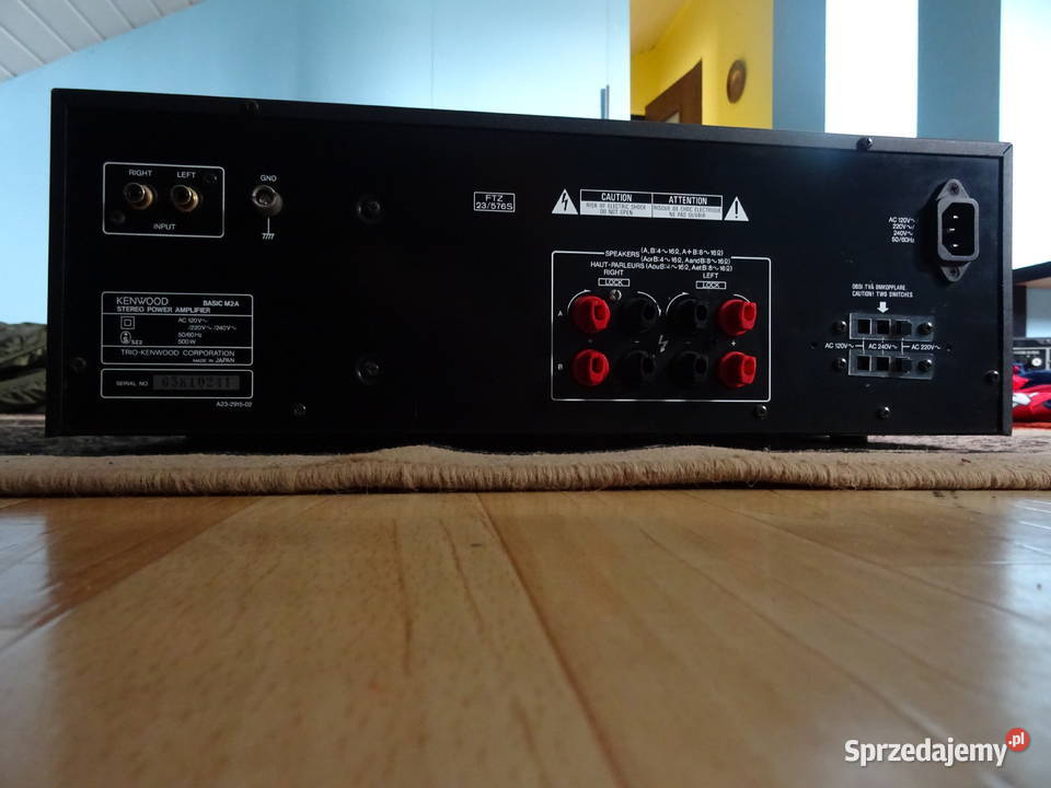 KENWOOD BASIC M2 STEREO AMPLIFIER końcówka mocy mazowieckie Klembów