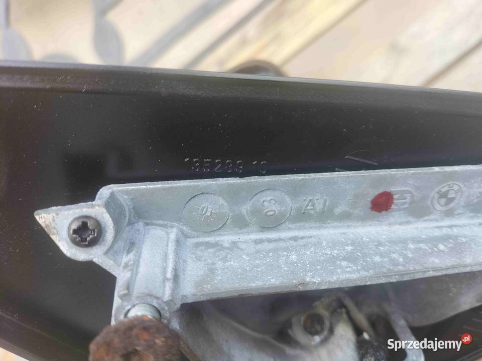 Lusterko leqwe przednie BMW E46 COMPACT BLACK Poręba