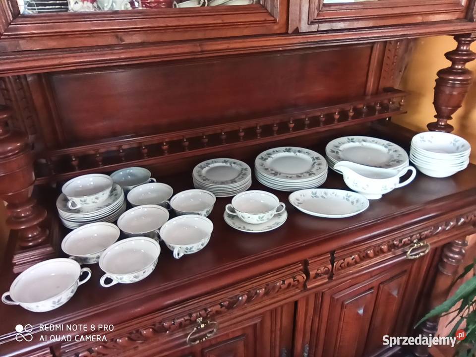 Serwis obiadowy SNOWITHE Johnson Bros Made in Porcelana i szkło Gdańsk