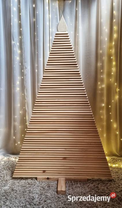 Drewniana choinka 160 ekologiczne drzewko