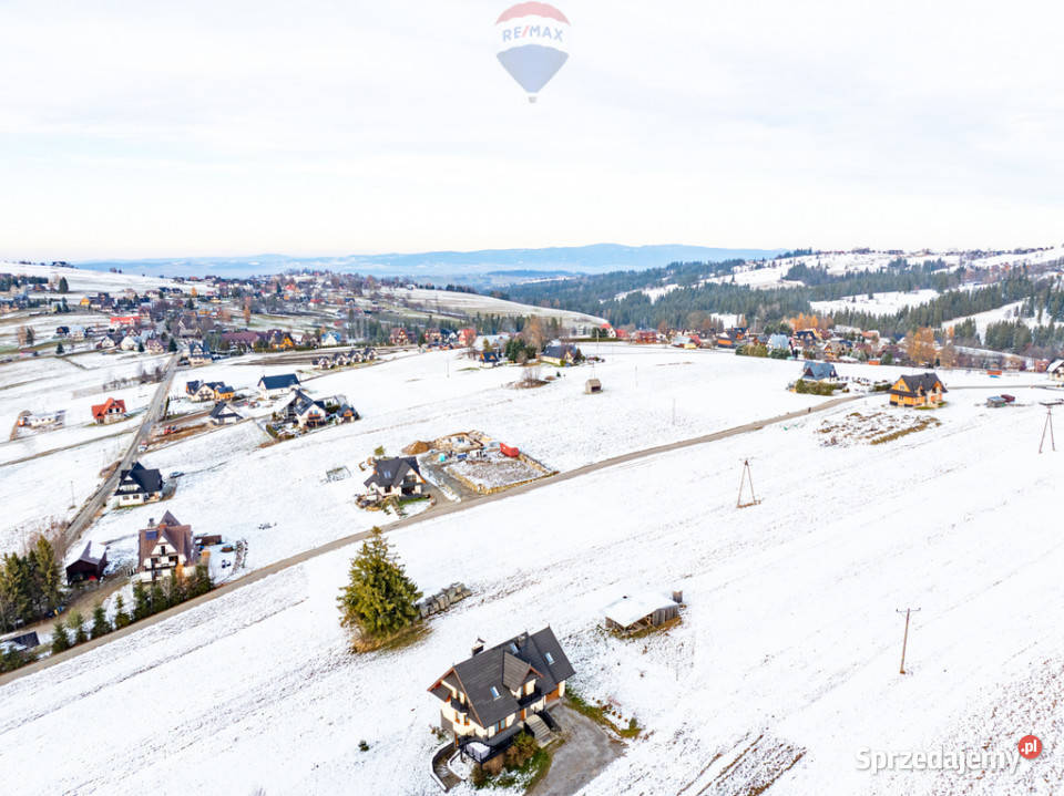 Widokowa działka budowlana w Czerwiennem 2 Ząb Czerwienne