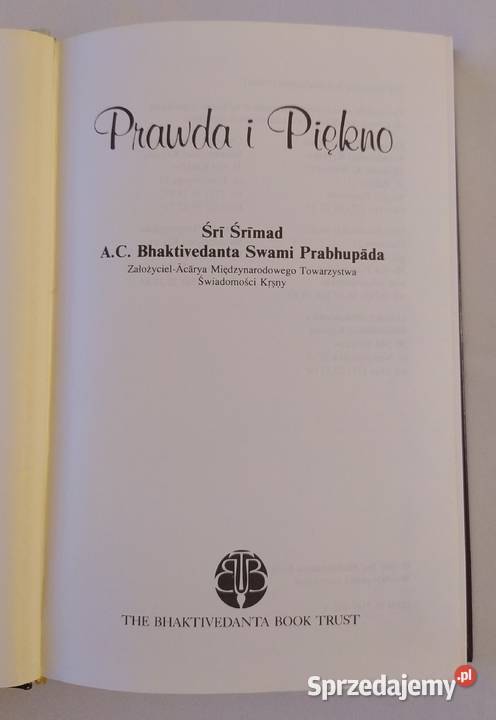 PRAWDA i PIĘKNO Prabhupada Hajnówka