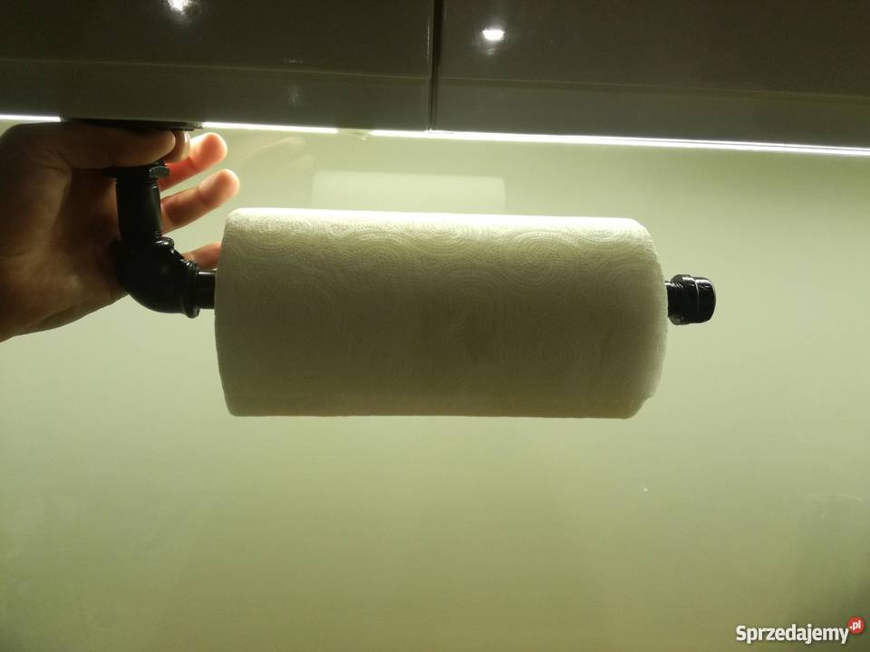 Industrialny uchwyt wieszak na ręcznik papierowy Gdańsk