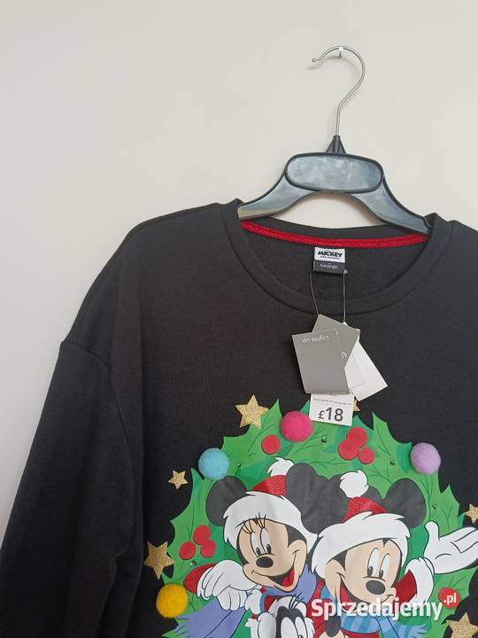 Bluza świąteczna MICKEY FRIENDS Disney Świecąca Gdynia