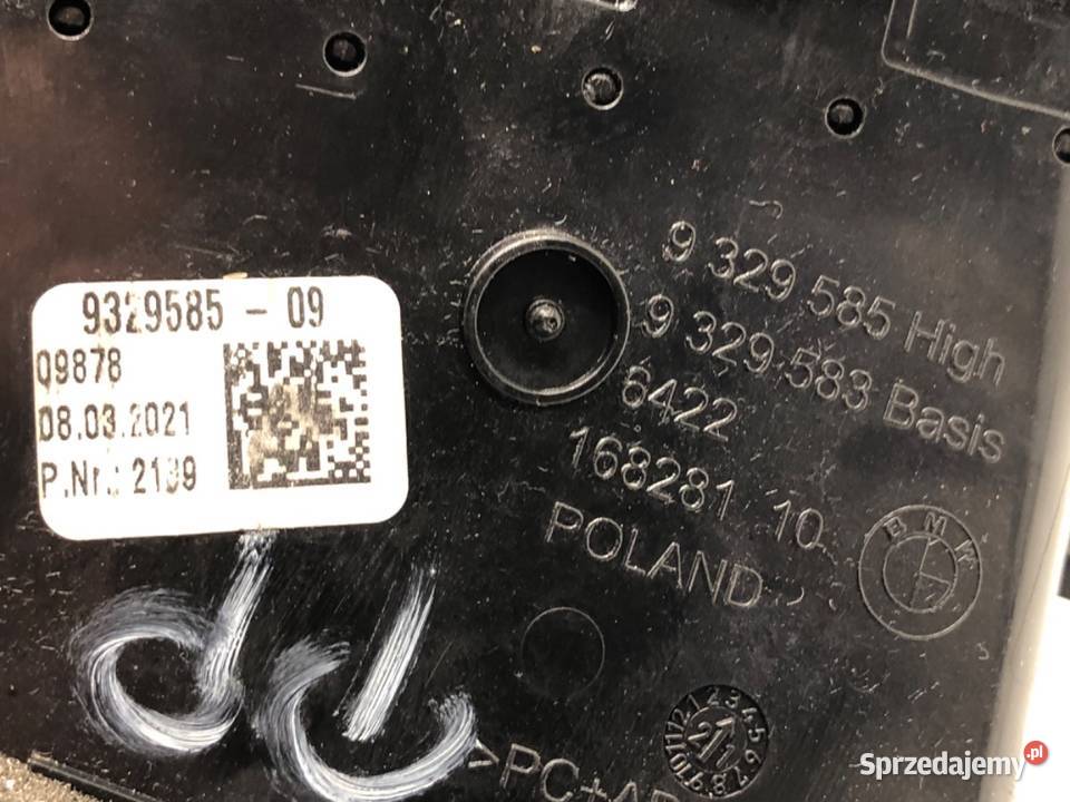 KRATKA NAWIEWU PRAWY PRZÓD BMW G30 9329585 osobowe podkarpackie