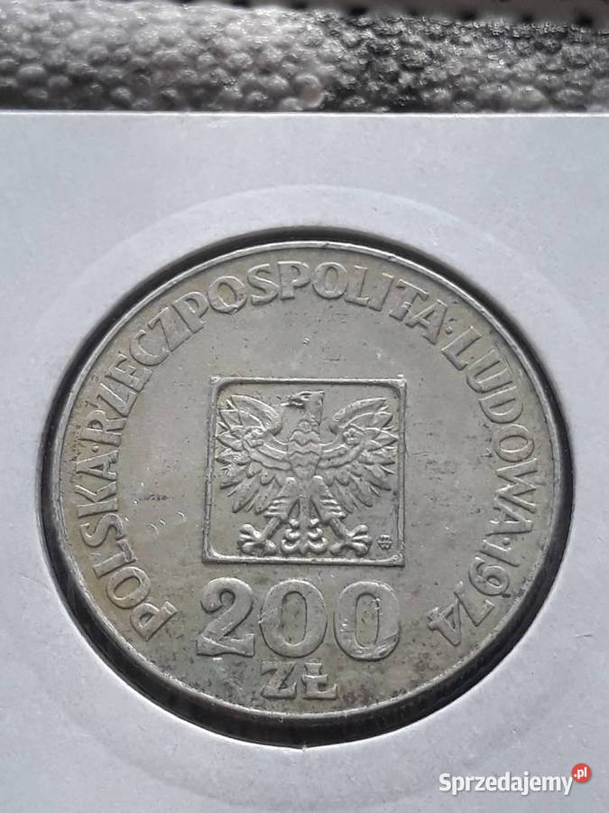 200 XXX Lat PRLu 1974 r 22 około mennicze Konin