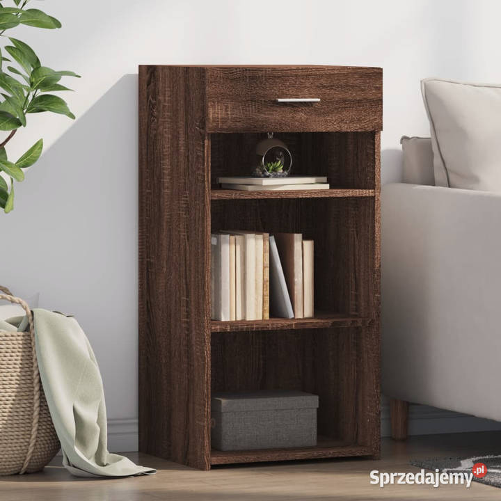 Szafka brązowy dąb 45x425x93 materiał Warszawa